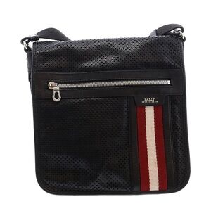 Bally of Switzerland Leather Trainspotting Crossbody Messenger Bag 💼